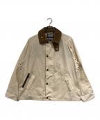 Barbourバブアー）の古着「Icons ピーチスキンジャケット」｜ベージュ