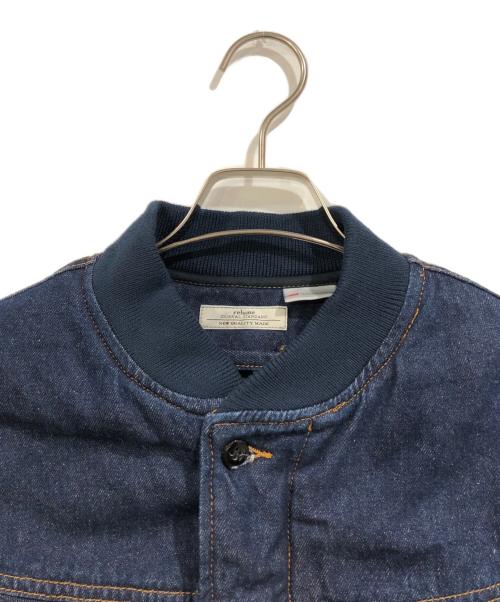 JOURNAL STANDARD relume（ジャーナルスタンダード レリューム）JOURNAL STANDARD relume (ジャーナルスタンダード レリューム) デニム ダービー ジャケット インディゴ サイズ:SIZE Mの古着・服飾アイテム