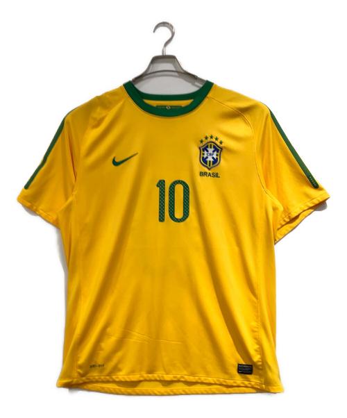 NIKE（ナイキ）NIKE (ナイキ) ゲームシャツ イエロー サイズ:SIZE XLの古着・服飾アイテム