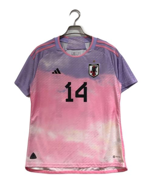 adidas（アディダス）adidas (アディダス) ゲームシャツ ピンク サイズ:SIZE 3XLの古着・服飾アイテム