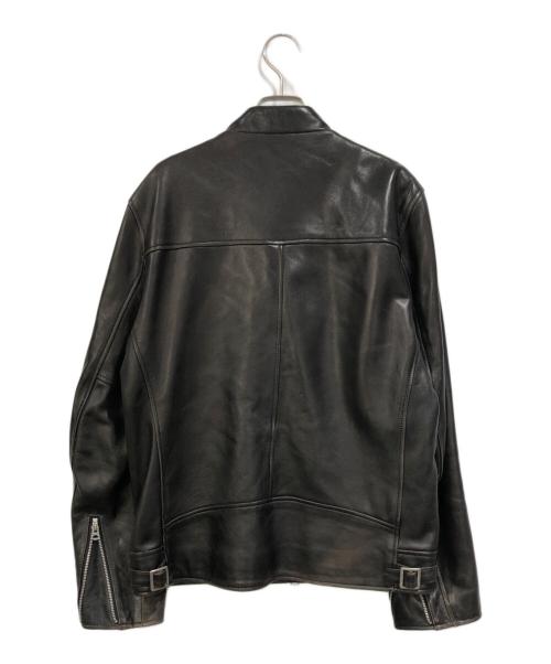 Schott（ショット）Schott (ショット) NEW DOUBLE BREST RIDERS  ダブルライダースジャケット ブラック サイズ:SIZE Lの古着・服飾アイテム