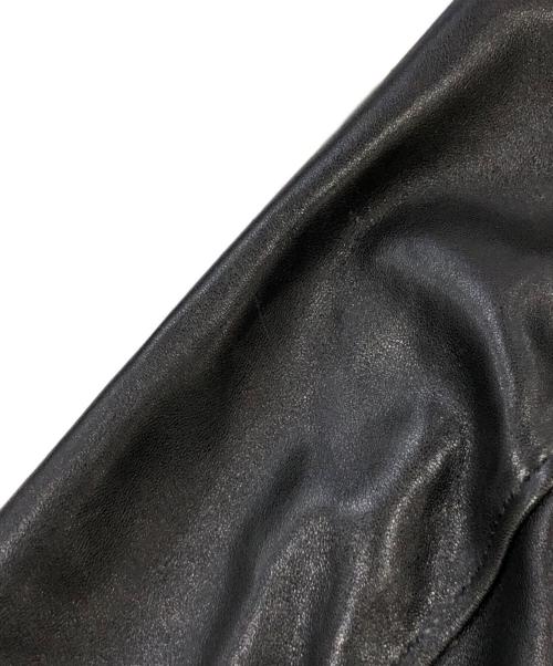 Schott（ショット）Schott (ショット) NEW DOUBLE BREST RIDERS  ダブルライダースジャケット ブラック サイズ:SIZE Lの古着・服飾アイテム