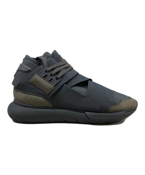 Y-3（ワイスリー）Y-3 (ワイスリー) QASA HIGH グレー サイズ:SIZE 25.5cmの古着・服飾アイテム