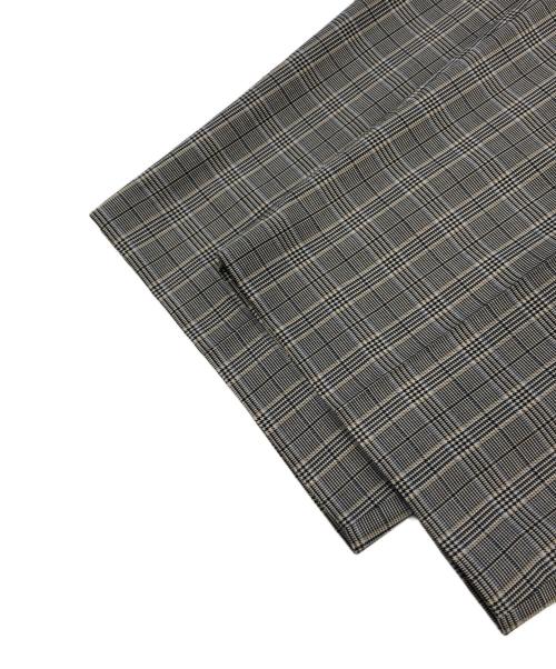 kolor/BEACON（カラービーコン）kolor/BEACON (カラービーコン) チェックワイドパンツ グレー サイズ:SIZE 2の古着・服飾アイテム
