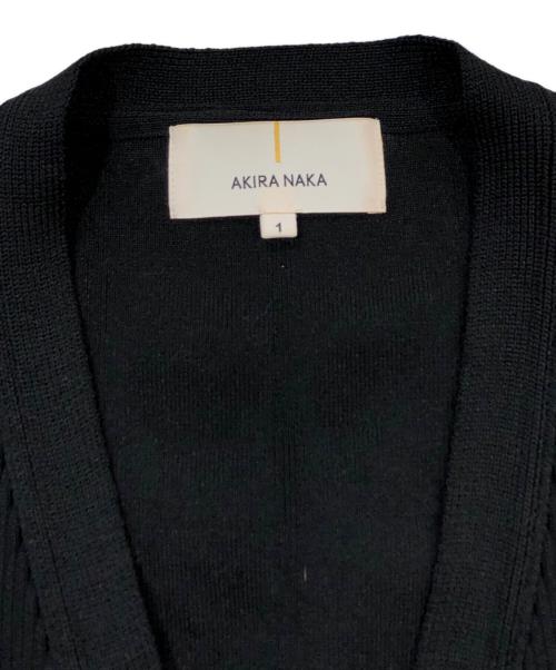 AKIRA NAKA（アキラナカ）AKIRA NAKA (アキラナカ) ニットジレベスト グレー サイズ:SIZE 1の古着・服飾アイテム