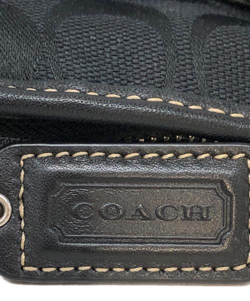 COACH（コーチ）COACH (コーチ) ソーホーシグネチャーショルダーバッグ ブラックの古着・服飾アイテム