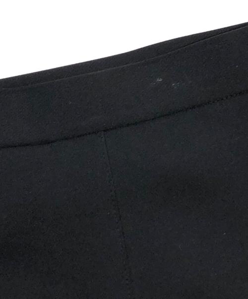 Noble（ノーブル）Noble (ノーブル) スムースタッチレイヤードAラインスカート ブラック サイズ:SIZE 36の古着・服飾アイテム