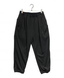 TETORA（テトラ）の古着「WALLET PANTS RESORT E/H WARPLOOP」｜ブラック