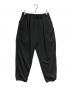 TETORA（テトラ）の古着「WALLET PANTS RESORT E/H WARPLOOP」｜ブラック