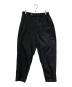 Graphpaper（グラフペーパー）の古着「Solotex Twill Wide Chef Pants」｜ブラック