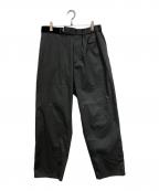 Graphpaperグラフペーパー）の古着「Solotex Twill Wide Tapered Chef Pants」｜グレー