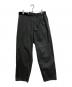 Graphpaper（グラフペーパー）の古着「Solotex Twill Wide Tapered Chef Pants」｜グレー