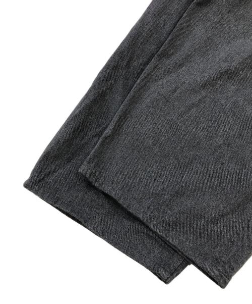 Graphpaper（グラフペーパー）Graphpaper (グラフペーパー) Colorfast Denim Two Tuck Pants グレー サイズ:SIZE 1の古着・服飾アイテム