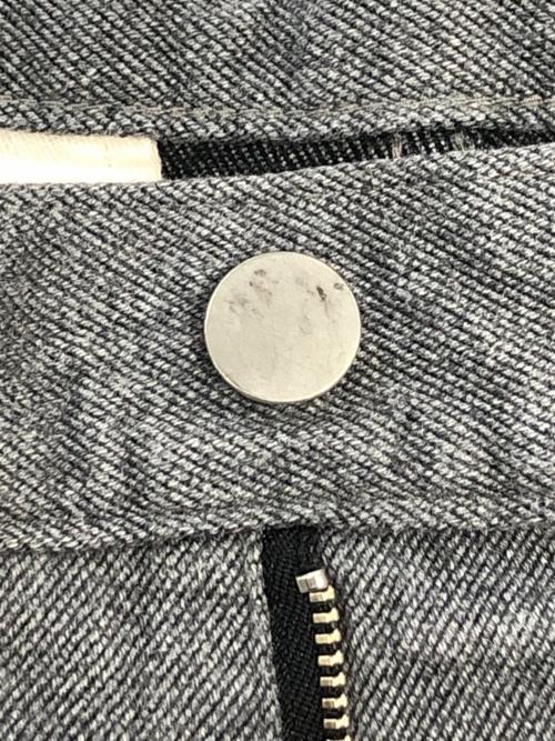 Graphpaper（グラフペーパー）Graphpaper (グラフペーパー) Colorfast Denim Two Tuck Pants グレー サイズ:SIZE 1の古着・服飾アイテム