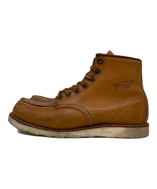 RED WING（レッドウィング）RED WING (レッドウィング) 6-inch Classic Moc アイリッシュセッター ブーツ ブラウン サイズ:SIZE 27.5cmの古着・服飾アイテム