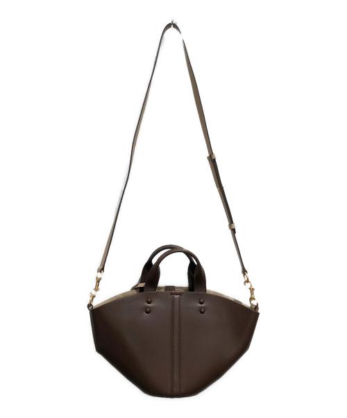 TORY BURCH（トリーバーチ）TORY BURCH (トリーバーチ) セテ 2WAYバッグ ブラウンの古着・服飾アイテム