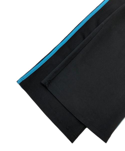 adidas（アディダス）adidas (アディダス) トレフォイルタグ トラックパンツ スカイブルー×ブラック サイズ:SIZE Lの古着・服飾アイテム