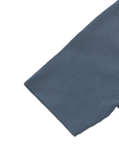 HERALBONY（ヘラルボニー）HERALBONY (ヘラルボニー) ニットコンビワンピース「壁」 スカイブルー サイズ:SIZE Freeの古着・服飾アイテム