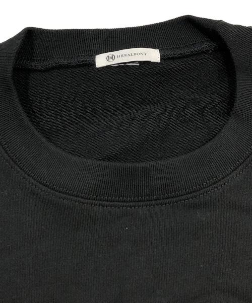 HERALBONY（ヘラルボニー）HERALBONY (ヘラルボニー) スウェット ブラック サイズ:SIZE Lの古着・服飾アイテム