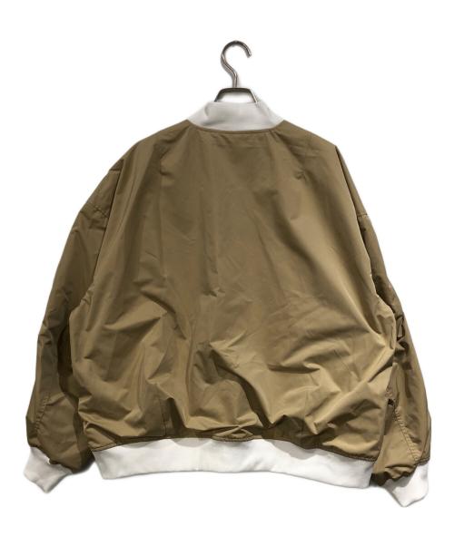 HERALBONY（ヘラルボニー）HERALBONY (ヘラルボニー) リバーシブルブルゾン「タイトル不明」 ベージュ サイズ:SIZE Lの古着・服飾アイテム