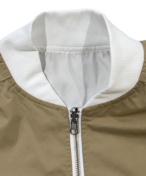 HERALBONY（ヘラルボニー）HERALBONY (ヘラルボニー) リバーシブルブルゾン「タイトル不明」 ベージュ サイズ:SIZE Lの古着・服飾アイテム