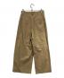 HERALBONY (ヘラルボニー) ワイドチノパンツ「maru-mm2024」 ベージュ サイズ:SIZE L：12000円