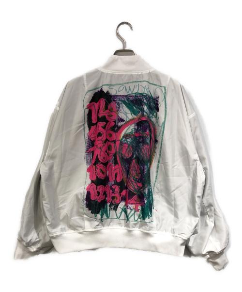 HERALBONY（ヘラルボニー）HERALBONY (ヘラルボニー) リバーシブルジャケット グリーン サイズ:SIZE Mの古着・服飾アイテム