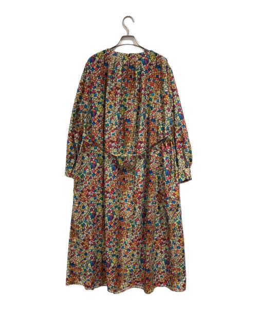 HERALBONY（ヘラルボニー）HERALBONY (ヘラルボニー) クルーネックワンピース「キクノハバシキ」 イエロー サイズ:SIZE Freeの古着・服飾アイテム
