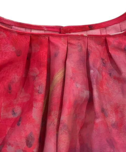 HERALBONY（ヘラルボニー）HERALBONY (ヘラルボニー) クルーネックワンピース「忘れ物」 ピンク サイズ:SIZE Freeの古着・服飾アイテム