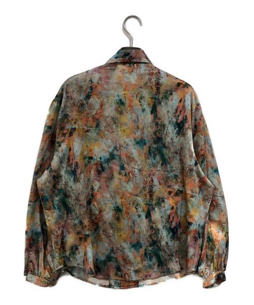HERALBONY（ヘラルボニー）HERALBONY (ヘラルボニー) サテンボウタイブラウス「サンバ」 オレンジ サイズ:SIZE Freeの古着・服飾アイテム