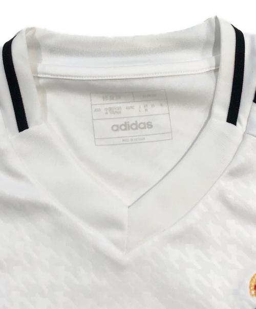 adidas（アディダス）adidas (アディダス) レアル・マドリード 24/25 長袖ホームユニフォーム ホワイト サイズ:SIZE Lの古着・服飾アイテム