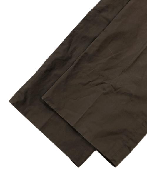 JIL SANDER（ジルサンダー）JIL SANDER (ジルサンダー) コットンパンツ ブラウン サイズ:SIZE 52の古着・服飾アイテム
