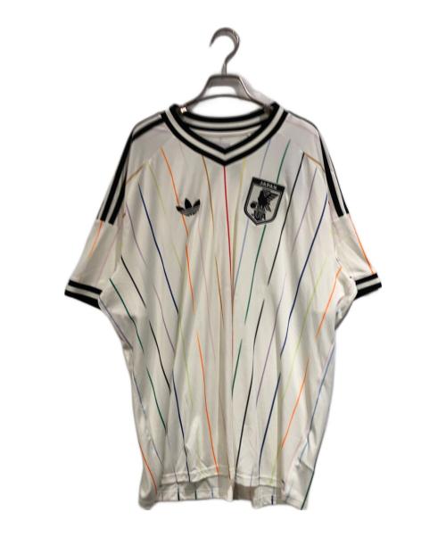 adidas（アディダス）adidas (アディダス) サッカー日本代表 2026 アウェイ レプリカ ユニフォーム ホワイト サイズ:SIZE 6XLの古着・服飾アイテム