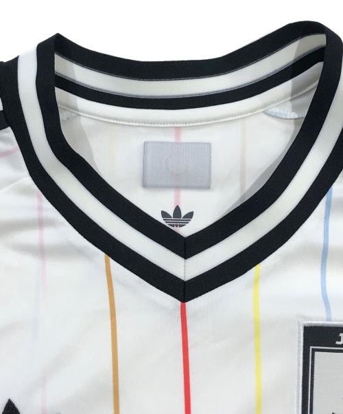 adidas（アディダス）adidas (アディダス) サッカー日本代表 2026 アウェイ レプリカ ユニフォーム ホワイト サイズ:SIZE 6XLの古着・服飾アイテム