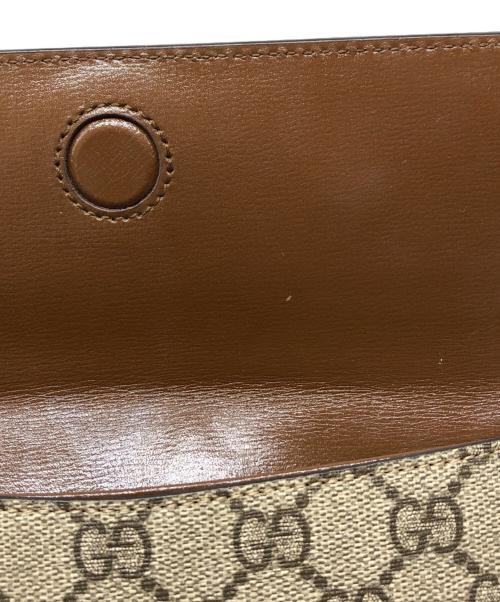 GUCCI（グッチ）GUCCI (グッチ) ホースビット 1955 スモール カメラバッグ ベージュ×ブラウンの古着・服飾アイテム