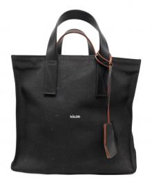 hALON（アーロン）の古着「キャンバス2WAYバッグ」｜ブラック