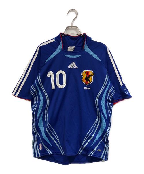 adidas（アディダス）adidas (アディダス) ゲームシャツ ブルー サイズ:SIZE Sの古着・服飾アイテム