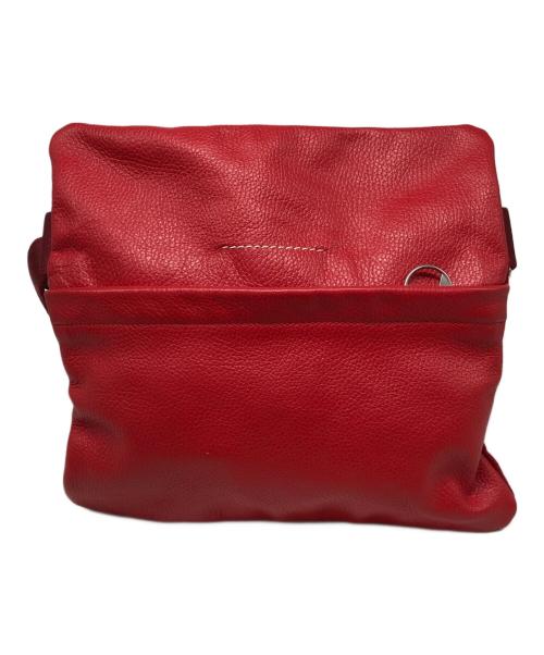 MM6 Maison Margiela（エムエムシックスメゾンマルジェラ）MM6 Maison Margiela (エムエムシックスメゾンマルジェラ) ショルダーバッグ レッドの古着・服飾アイテム