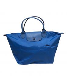LONGCHAMP（ロンシャン）の古着「ル プリアージュ M トートバッグ」｜ブルー
