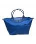 LONGCHAMP（ロンシャン）の古着「ル プリアージュ M トートバッグ」｜ブルー