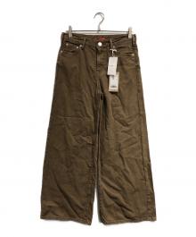 NEEDBY heritage（ニードバイヘリテージ）の古着「別注 REMI midrise wide f デニム」｜ブラウン