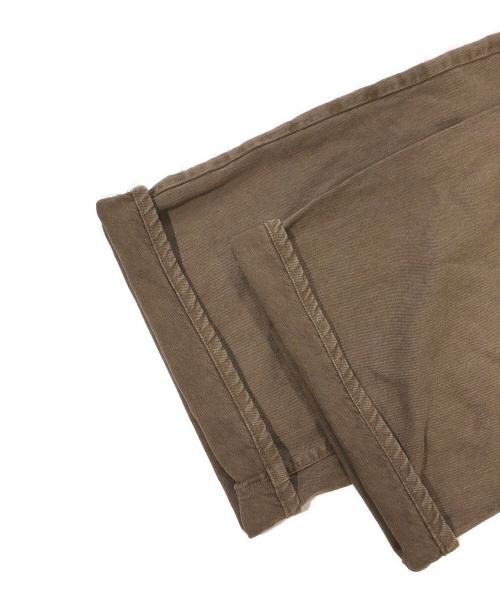 NEEDBY heritage（ニードバイヘリテージ）NEEDBY heritage (ニードバイヘリテージ) 別注 REMI midrise wide f デニム ブラウン サイズ:SIZE 26 未使用品の古着・服飾アイテム
