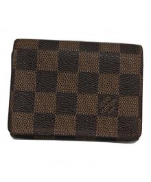 LOUIS VUITTON（ルイ ヴィトン）の古着「カードケース」｜ブラウン