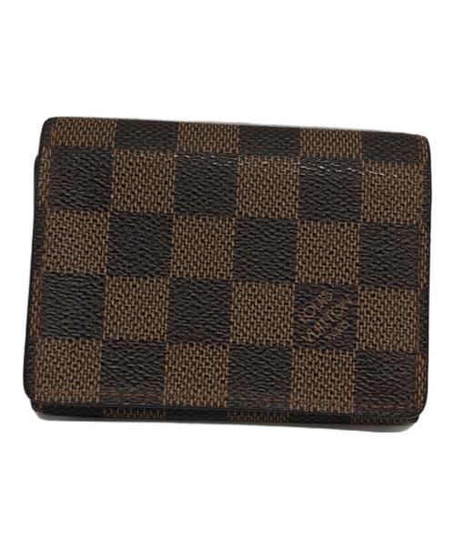 LOUIS VUITTON（ルイ ヴィトン）LOUIS VUITTON (ルイ ヴィトン) カードケース ブラウンの古着・服飾アイテム