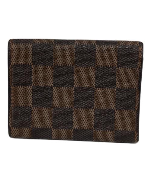LOUIS VUITTON（ルイ ヴィトン）LOUIS VUITTON (ルイ ヴィトン) カードケース ブラウンの古着・服飾アイテム