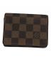 LOUIS VUITTON（ルイ ヴィトン）の古着「カードケース」｜ブラウン