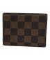 LOUIS VUITTON (ルイ ヴィトン) カードケース ブラウン：18000円