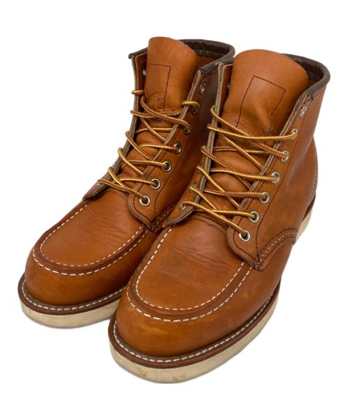 RED WING（レッドウィング）RED WING (レッドウィング) 6-inch Classic Moc Boot / アイリッシュセッター ブラウン サイズ:SIZE 24.5cmの古着・服飾アイテム