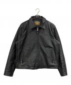 MORGAN MEMPHIS BELLEモーガン メンフィス ベル）の古着「シングルライダースジャケット」｜ブラック