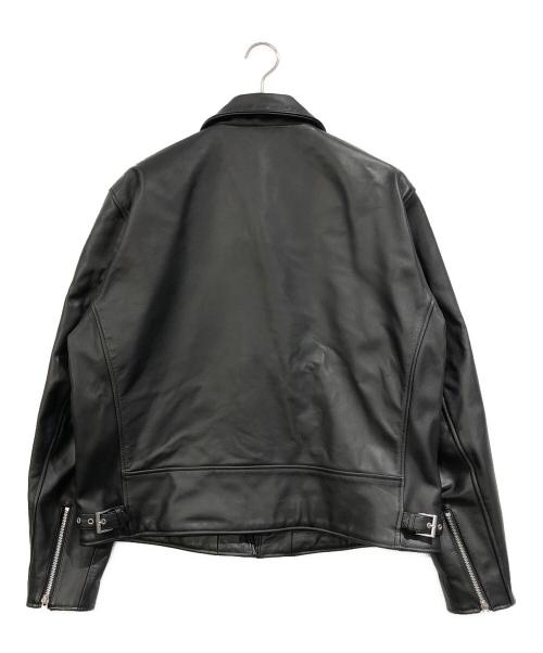 MORGAN MEMPHIS BELLE（モーガン メンフィス ベル）MORGAN MEMPHIS BELLE (モーガン メンフィス ベル) シングルライダースジャケット ブラック サイズ:SIZE XLの古着・服飾アイテム